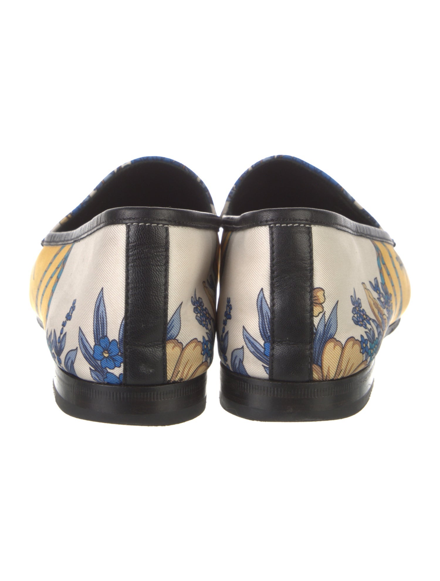 Gucci Canvas Printed Loafers